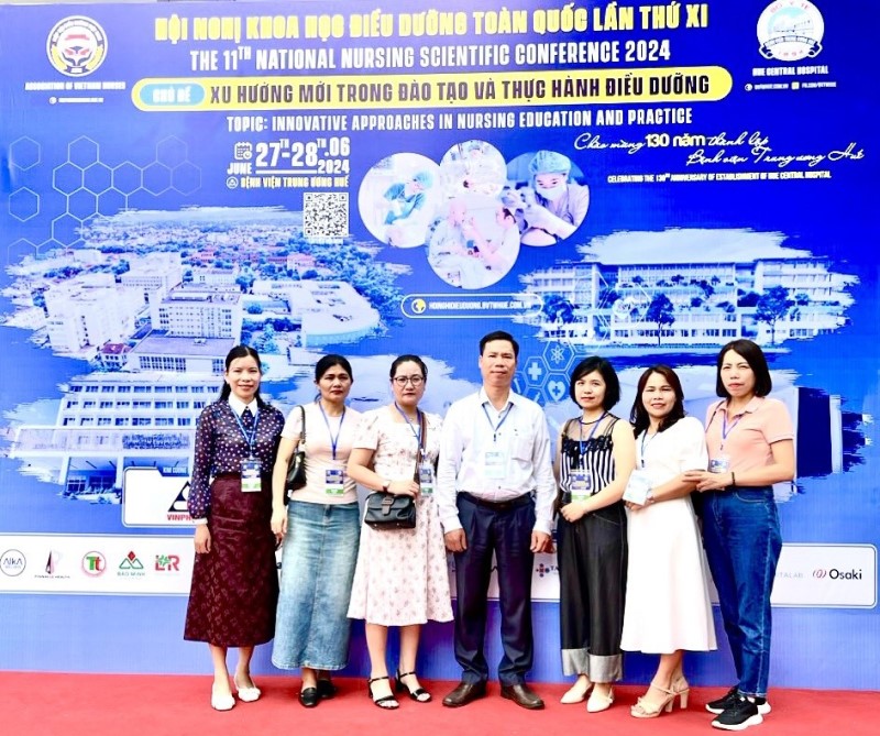 Bệnh viện 199 tham dự Hội nghị khoa học điều dưỡng toàn quốc lần thứ XI tại Huế